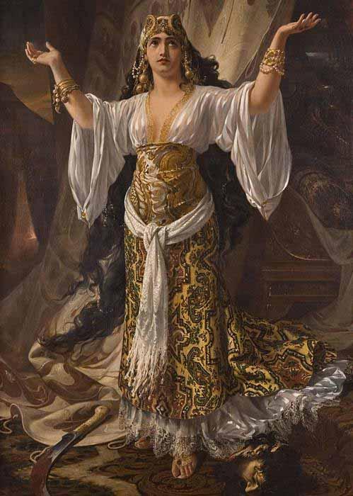 Pedro Americo Judith rende gracas a Jeova 2 oil painting picture